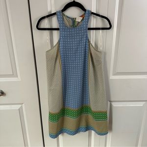 Orange Patterned Dress